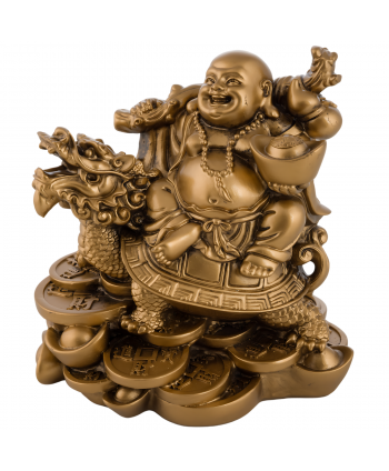 Usmívající se Buddha sedící...